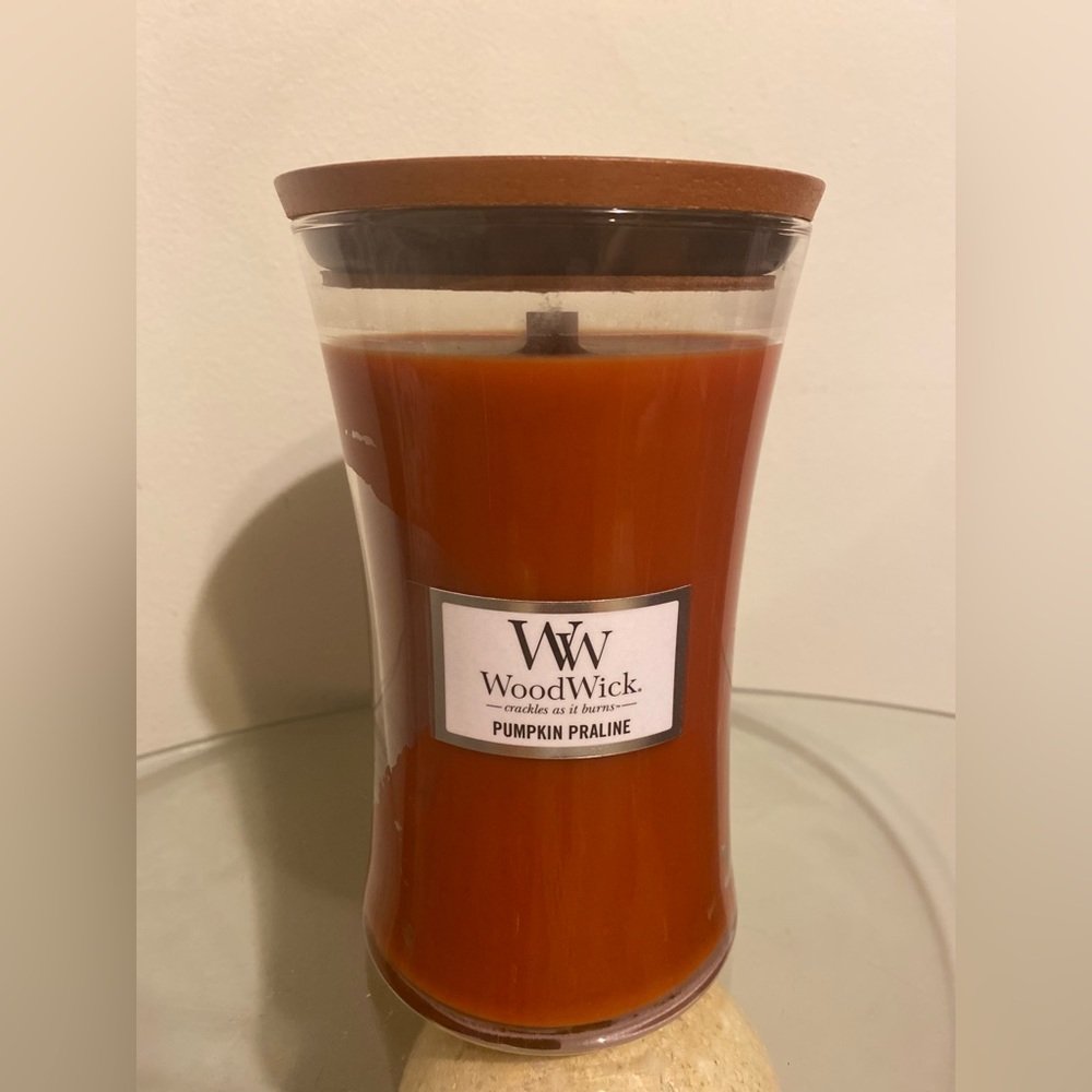 WoodWick Pumpkin Praline Candle